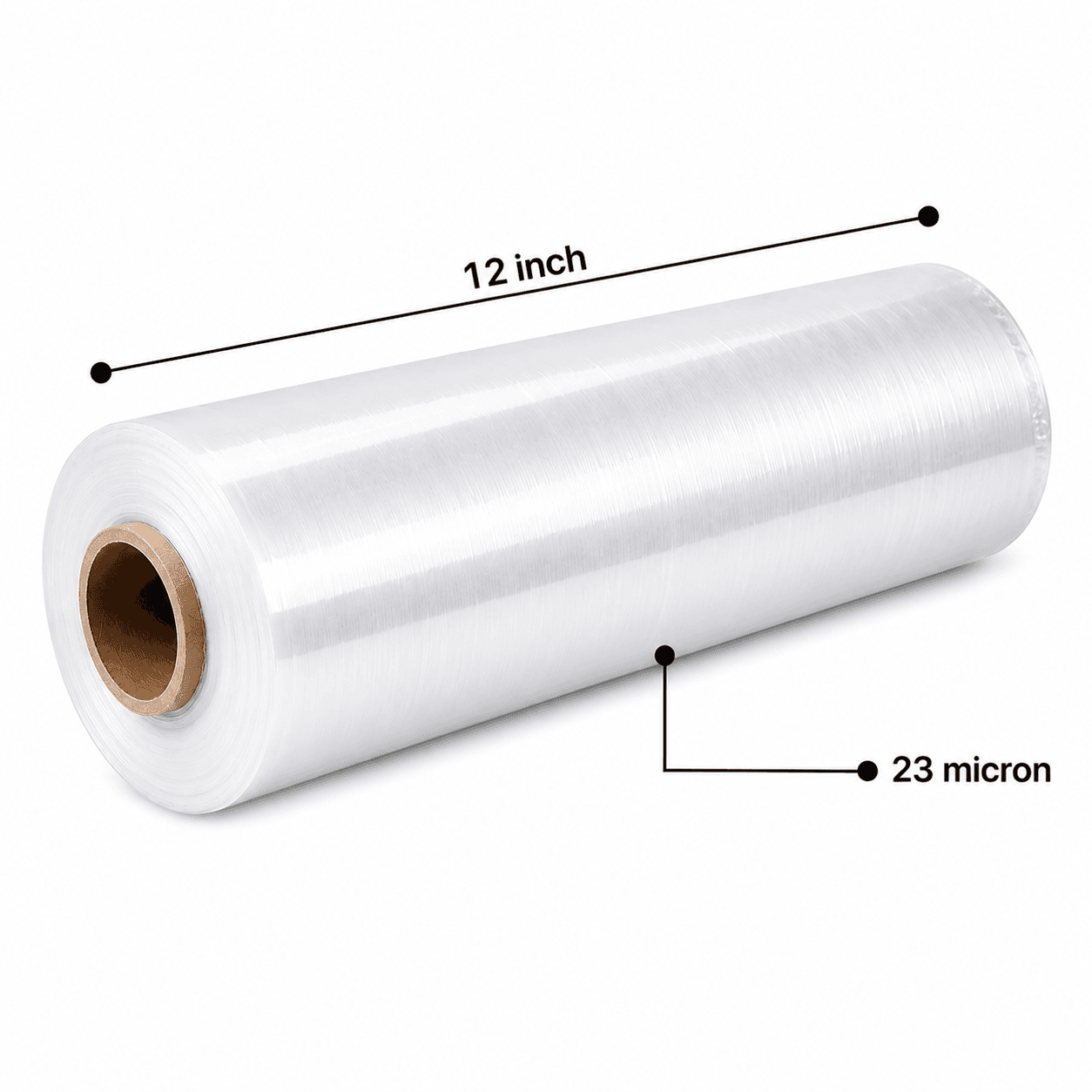 STRETCH FILM ROLL 12 INCH 23 MICRON